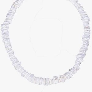 Handcrafted White Puka Shell Necklace